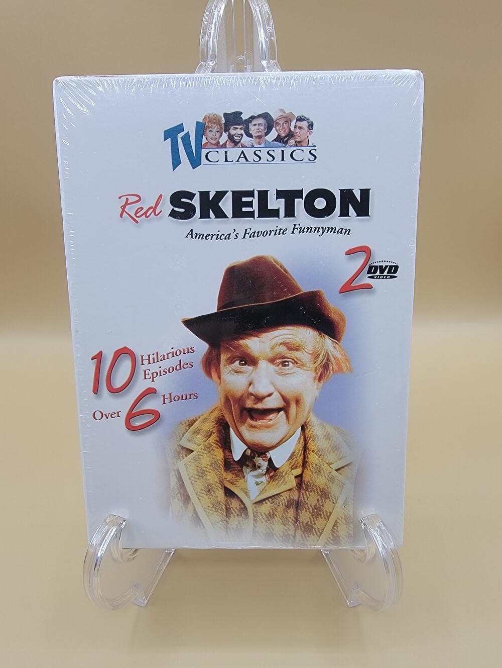 Red Skelton 10 Hilarious Episodes 2 DVD Video TV Classics 360 Minutes Sealed New